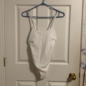 Zaful White One Piece Swimsuit